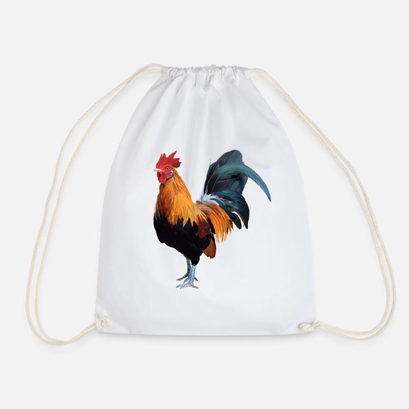 Huhn - Turnbeutel - Weiß
