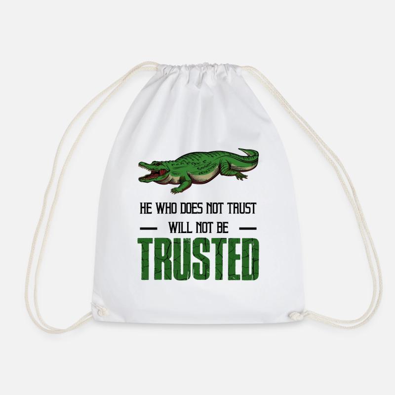 crocodile - Sac de sport léger - blanc