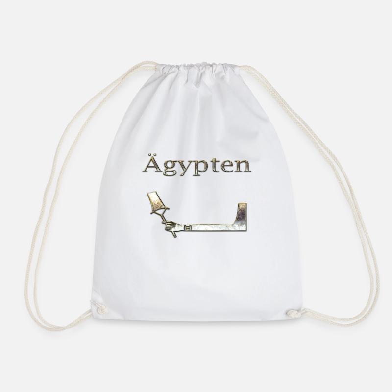 Egypt 79 - Drawstring Bag - white
