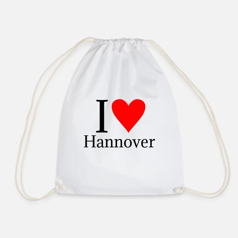 J'adore Hanovre - Sac de sport léger - blanc