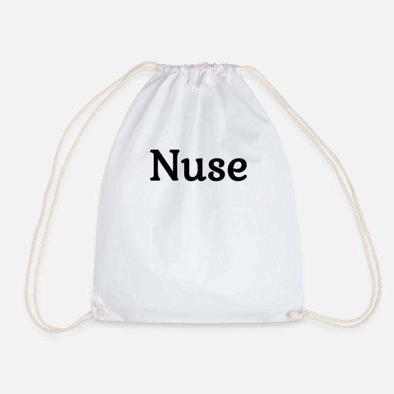Albania "Nuse" - Drawstring Bag - white