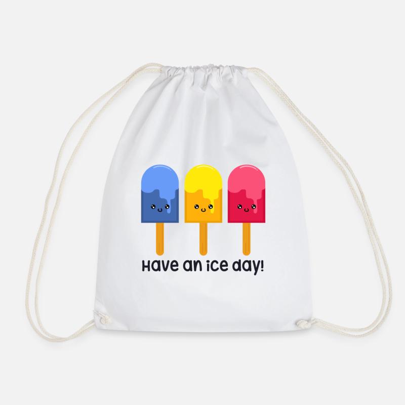 glace - Sac de sport léger - blanc