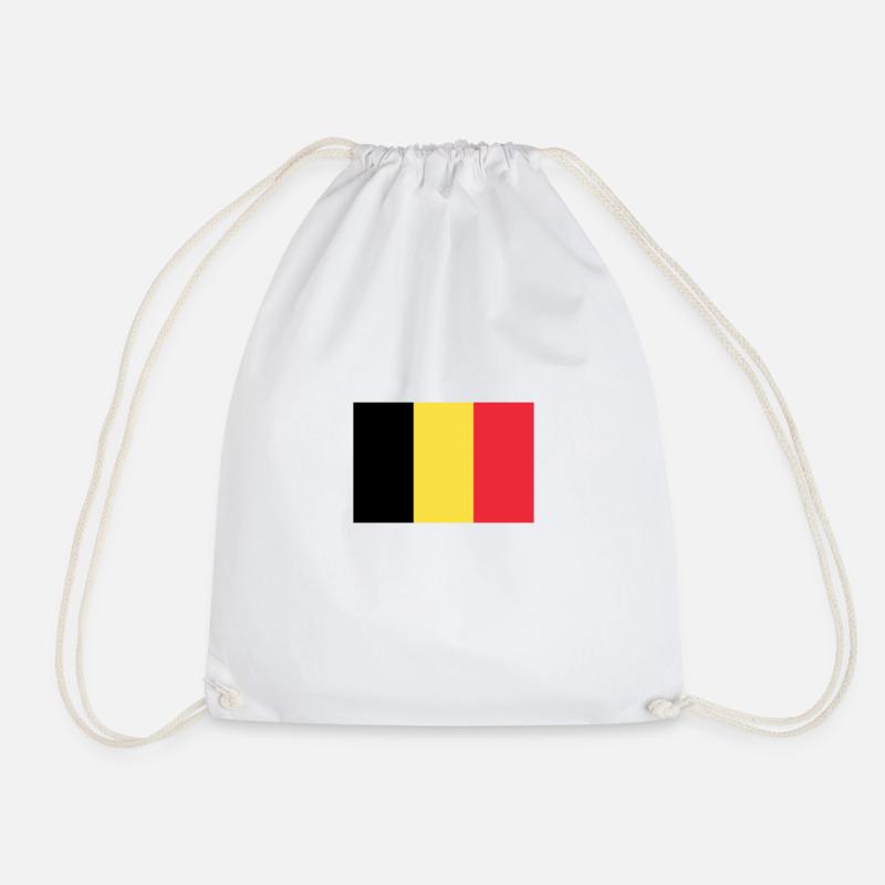 Belgien - Turnbeutel - Weiß