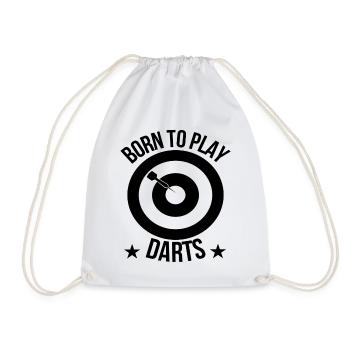 jeu de fléchettes - Sac de sport léger - blanc - Devant