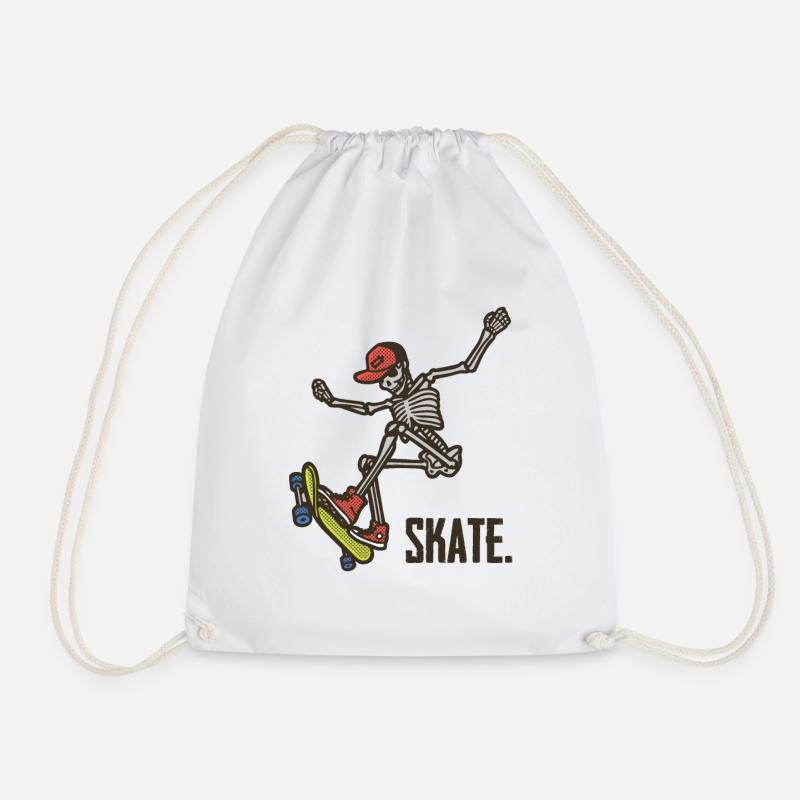 SKATE - Turnbeutel - Weiß