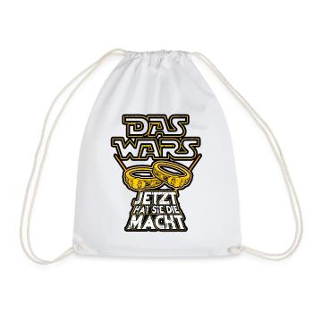 Bachelor JGA Farewell The Wars Bachelorettes - Drawstring Bag - white - Front