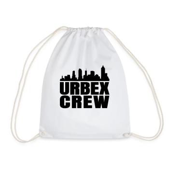 Urbex Crew Cityscape Geschenk Lost Places Urbexer - Turnbeutel - Weiß - Vorne