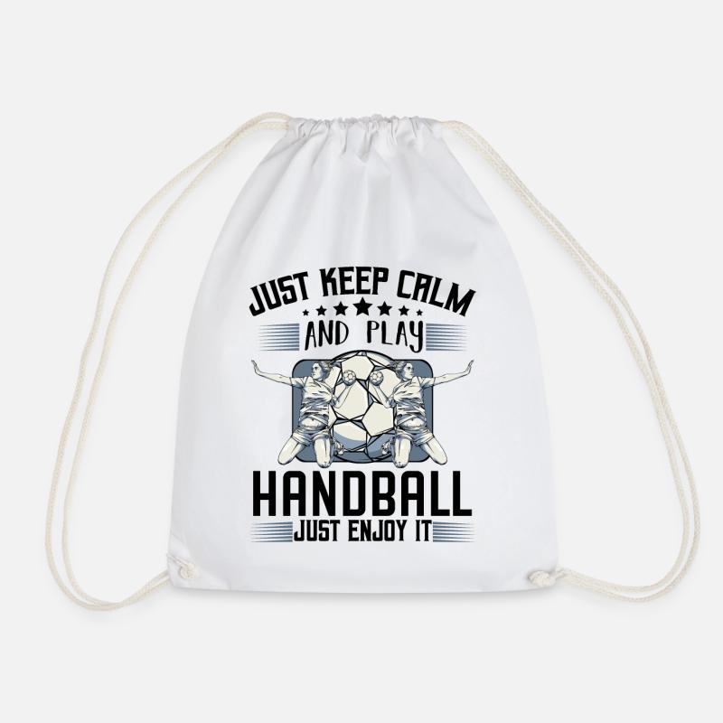 handball - Sac de sport léger - blanc