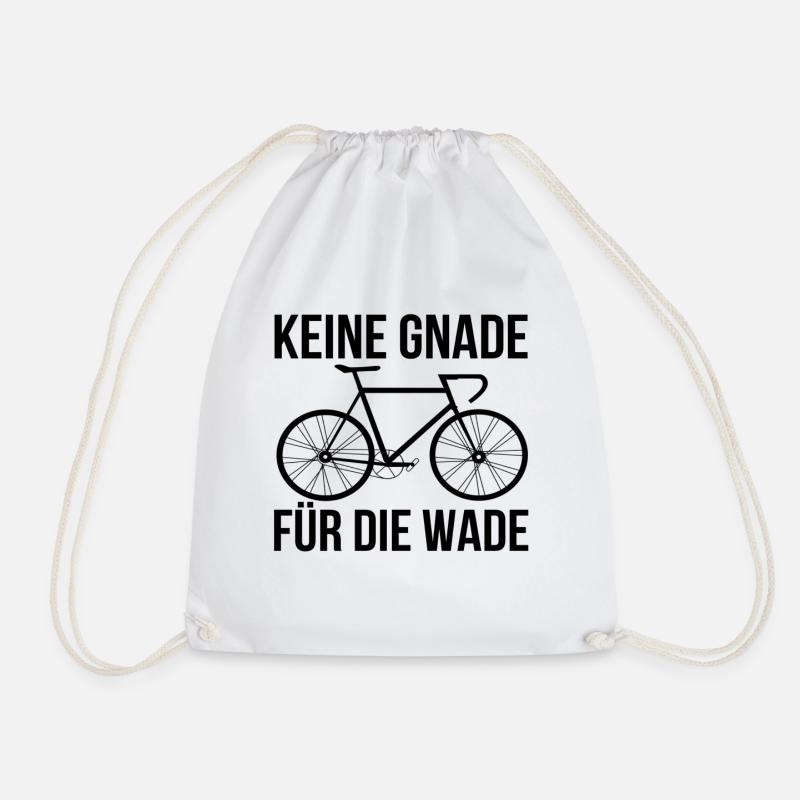 Rennradfahrer - Turnbeutel - Weiß