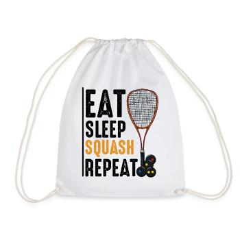 Squash - Turnbeutel - Weiß - Vorne