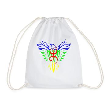 Drapeau Amazigh Signe Tifinagh Berbère - Sac de sport léger - blanc - Devant