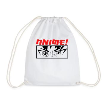 Anime - Turnbeutel - Weiß - Vorne