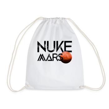 Nuke Mars Terraforming Space Red Planet - Sac de sport léger - blanc - Devant