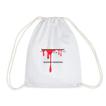 The Tarantino movie - Drawstring Bag - white - Front
