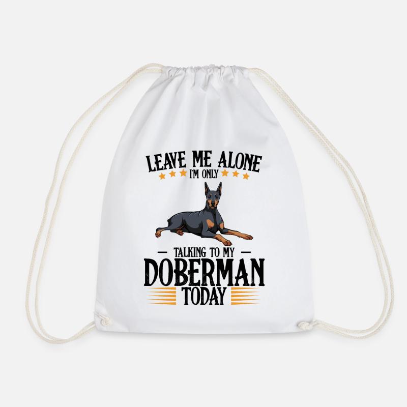 Dobermann - Sac de sport léger - blanc