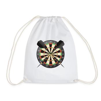 Fléchettes Fléchettes Fléchettes Fléchettes Cadeau - Sac de sport léger - blanc - Devant