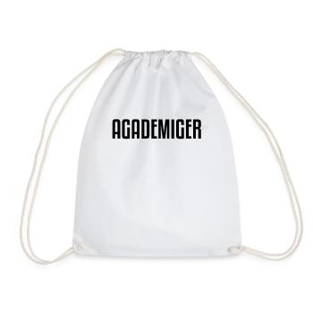 Agademiger | Academics Saxon Saxon Saxon - Drawstring Bag - white - Front