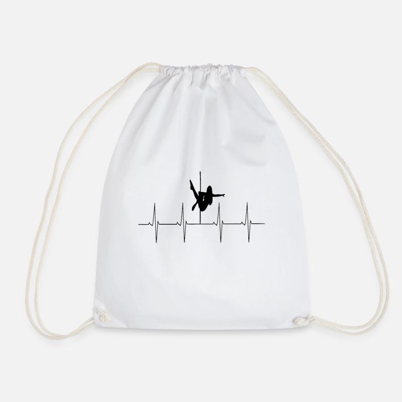 Pole dance - Turnbeutel - Weiß