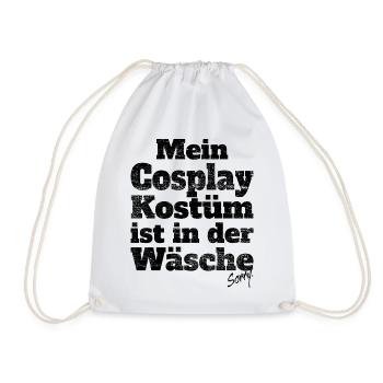 Cosplay Kostüm In Wäsche Anime Manga Cosplayer - Turnbeutel - Weiß - Vorne