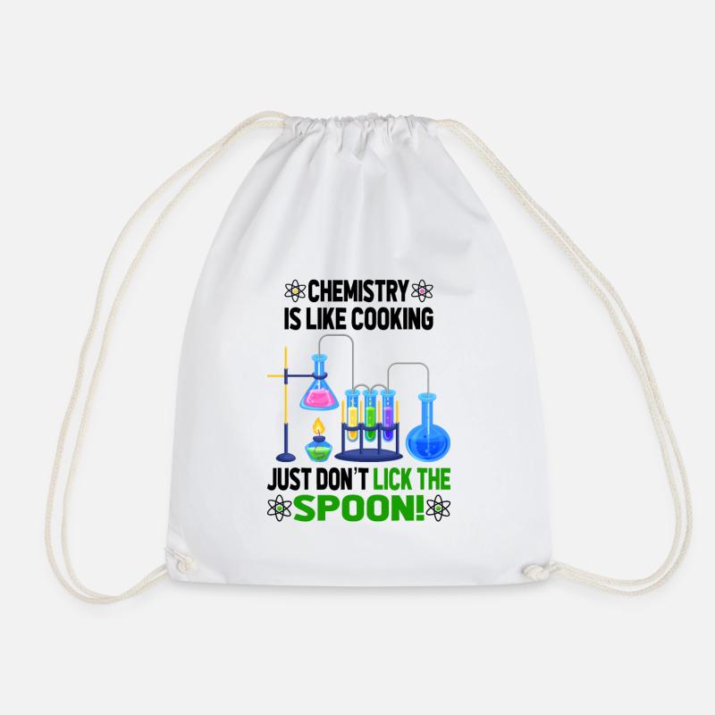 Chemist Laboratory Chemist Laboratory Funny Gift - Drawstring Bag - white