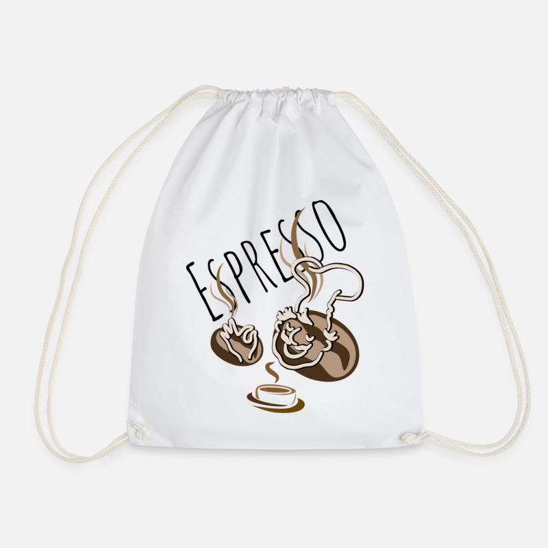 Espresso - Turnbeutel - Weiß