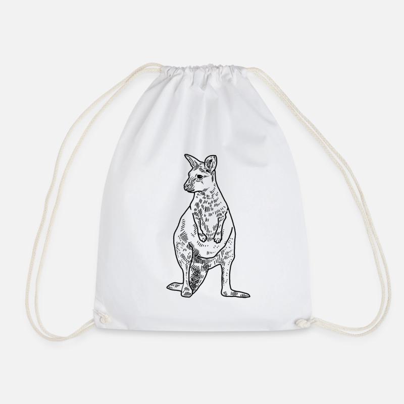 Wallaby - Turnbeutel - Weiß