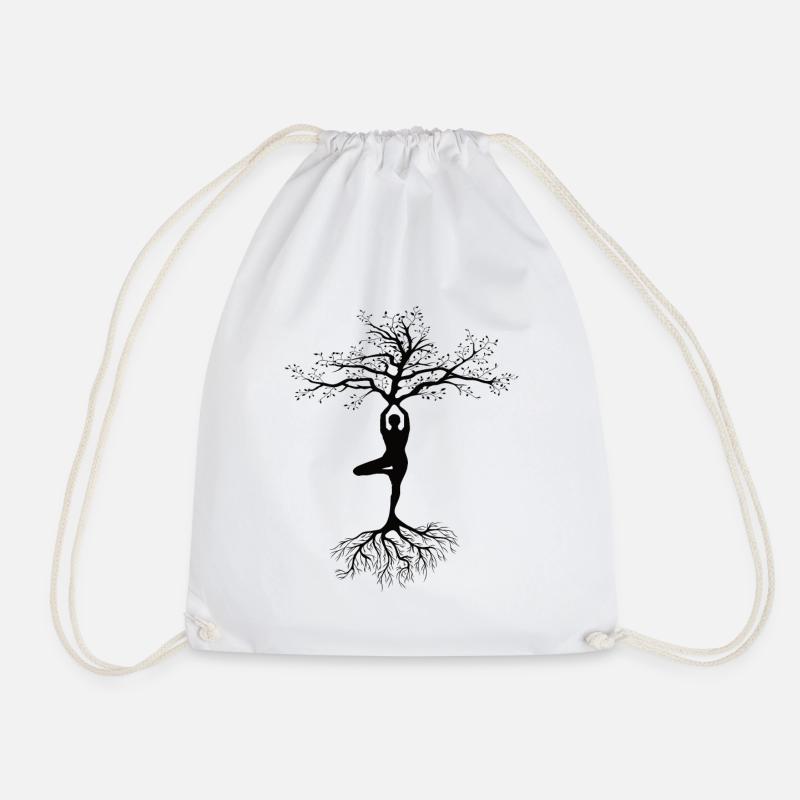 Méditation - Sac de sport léger - blanc