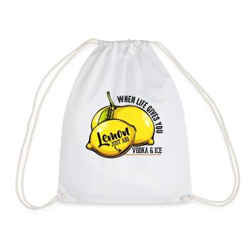 Lemon Just Add Lemon Style - Sac de sport léger - blanc - Devant