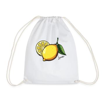 Fruit de citron - Sac de sport léger - blanc - Devant