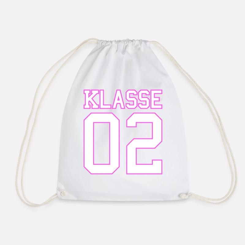Klasse 2 Zweitklässlerin Mädchen Geschenk 2020 - Turnbeutel - Weiß