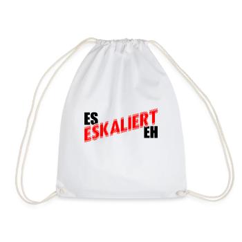 Ça dégénère de toute façon - Sac de sport léger - blanc - Devant