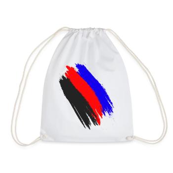 Polyamorie Flagge Polyamorös Fahne Pride Polyamory - Turnbeutel - Weiß - Vorne