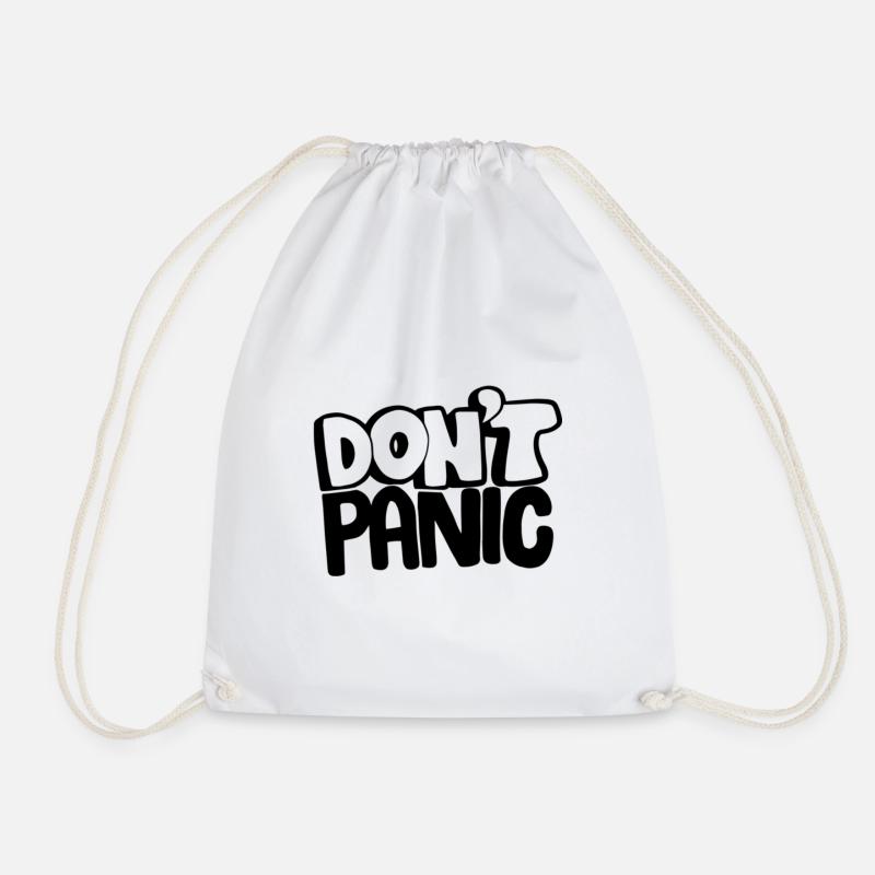 Pas de panique - Sac de sport léger - blanc