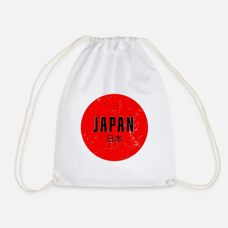 Japan - Turnbeutel - Weiß