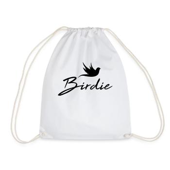 Birdie black - Sac de sport léger - blanc - Devant