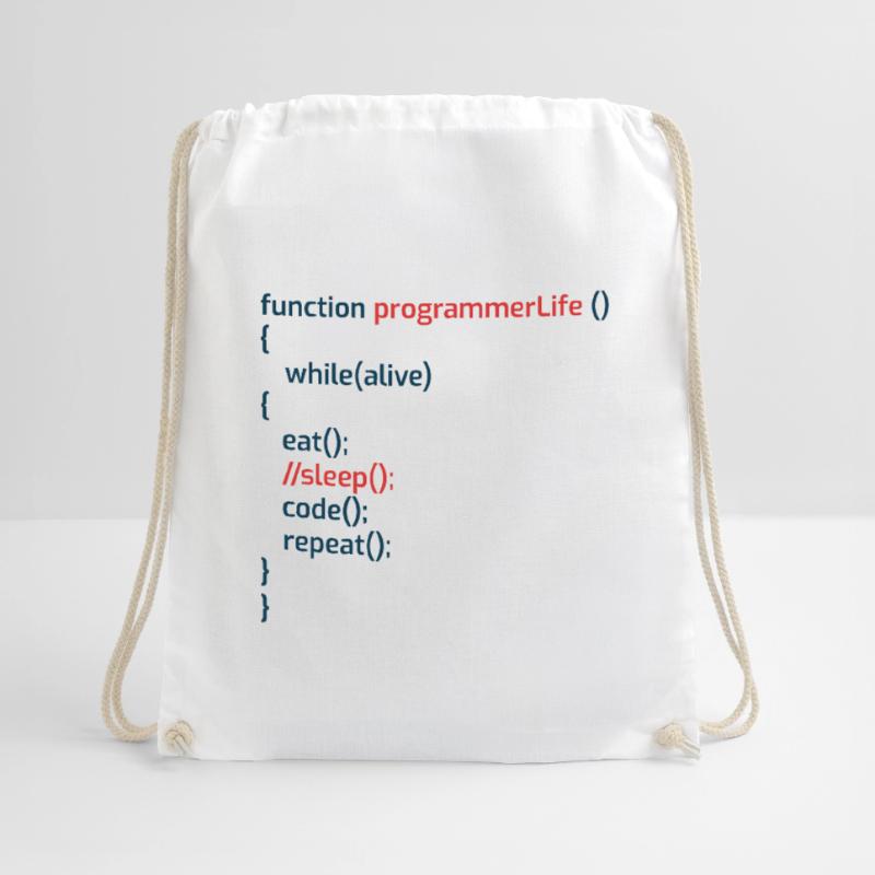 Computerprogrammierer Codierer Software Engineers Geschenk Turnbeutel