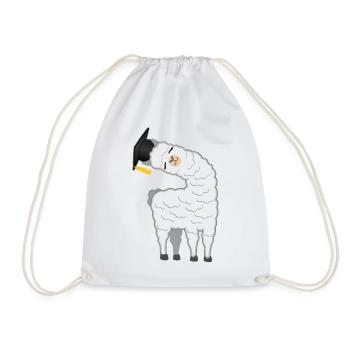 Licence Master Licence Llama Alpaga - Sac de sport léger - blanc - Devant