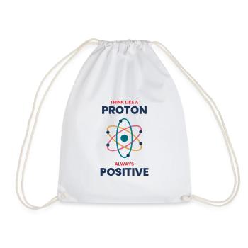 Dictons de science physique cadeau drôle - Sac de sport léger - blanc - Devant