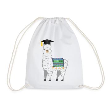 Licence Master Licence Llama Alpaga - Sac de sport léger - blanc - Devant