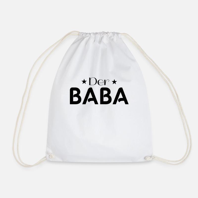 Der Baba Vater Türkisch Türke Türken Geschenkidee - Turnbeutel - Weiß