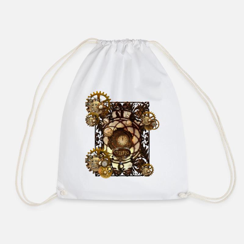 Atemberaubendes Steampunk-Design - Turnbeutel - Weiß