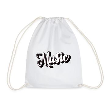 La musique - Sac de sport léger - blanc - Devant