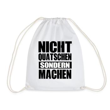 Handwerker Handwerk Geschenk - Turnbeutel - Weiß - Vorne