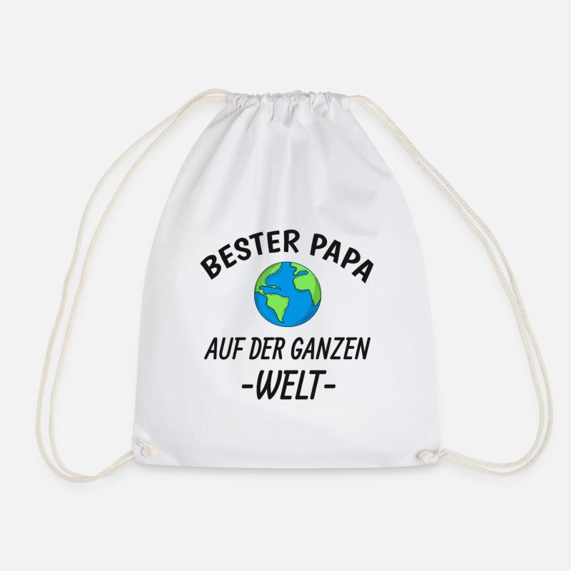 Bester Papa - Turnbeutel - Weiß