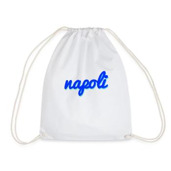 Napoli Italien - Turnbeutel - Weiß - Vorne