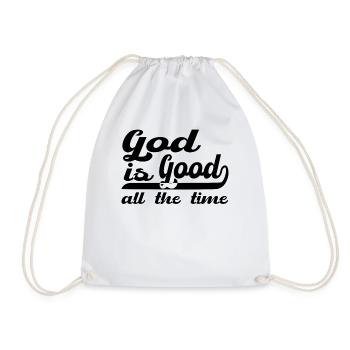 Christianisme Dieu cadeau chrétien - Sac de sport léger - blanc - Devant