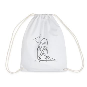 Chillions King - Drawstring Bag - white - Front