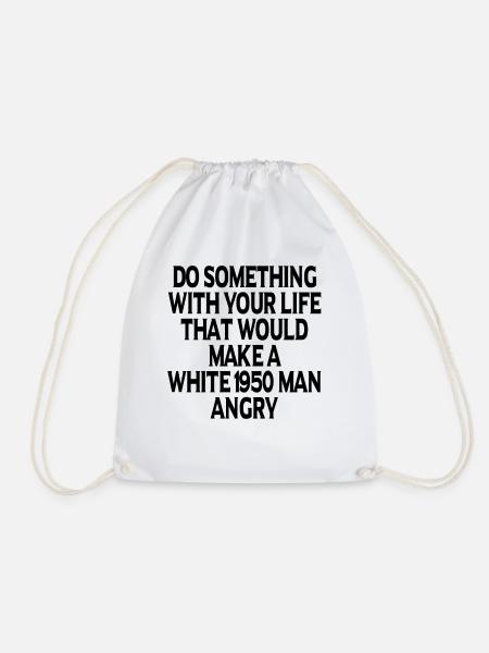 Feminismus Feministin Feminist Geschenk - Turnbeutel - Weiß