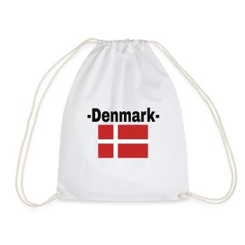 Danemark - Sac de sport léger - blanc - Devant