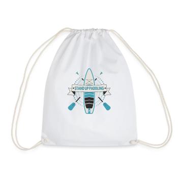 Stand up paddle SUP paddle - Sac de sport léger - blanc - Devant